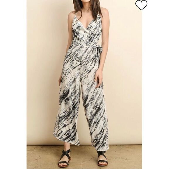 william b Pants - ‎Tie-Dye Jumpsuit